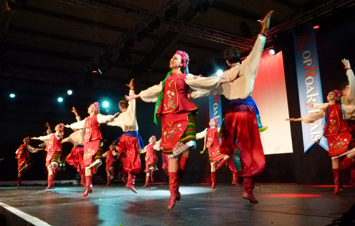 Украина в полете танцевальная группа “POLISYANKA”